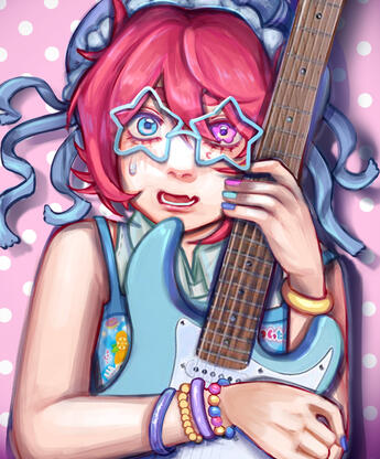 Commish Sample 3 Art Contest Entry (@mikaqrts)